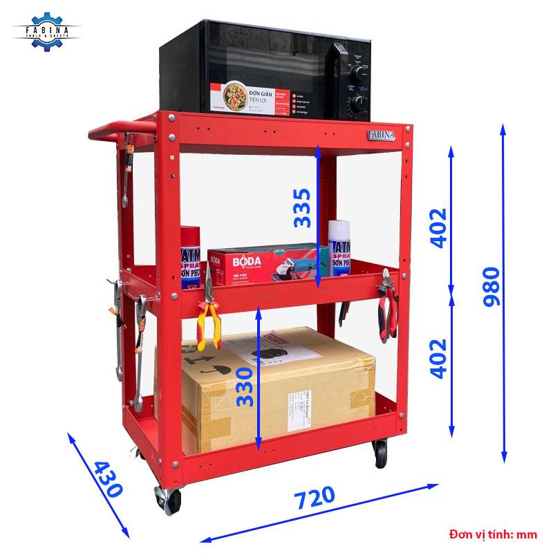 4 Cách Chọn Xe Đẩy Đồ Nghề Fabina Phù Hợp Cho Thợ Mới Vào Nghề