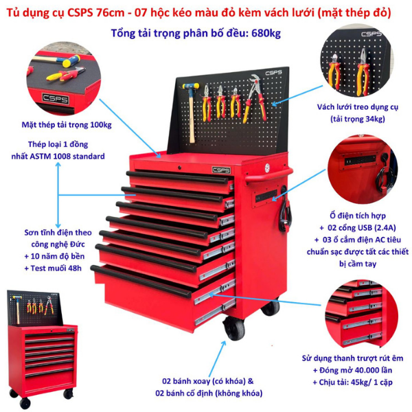 4 Tiêu Chí Cần Biết Khi Chọn Tủ Đồ Nghề Cơ Khí 
