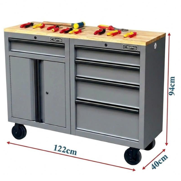 5 Yếu Tố Cần Quan Tâm Khi Chọn Tủ Đồ Nghề 2 Cánh 5 Ngăn