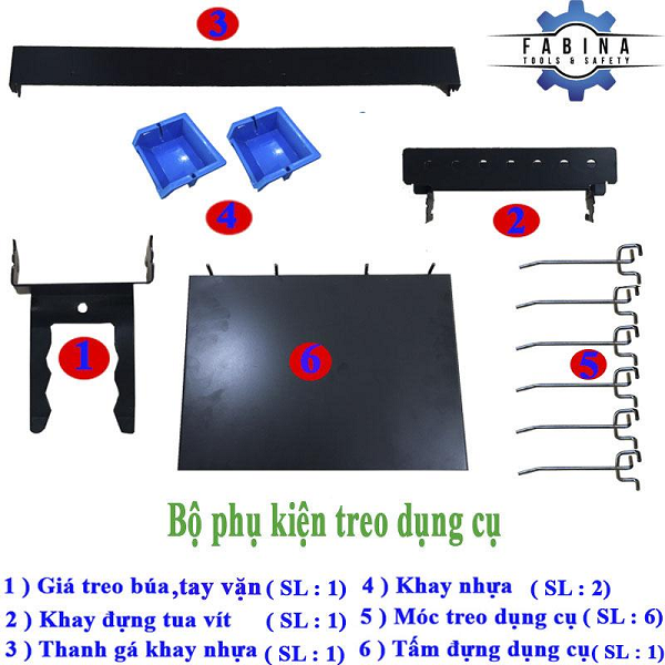 8 Lợi Ích Trong Doanh Nghiệp Và Gara Từ Kệ Treo Dụng Cụ cung cấp bởi FABINA