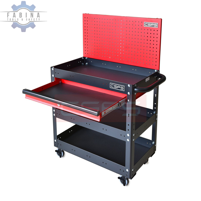 Chuẩn hóa quy trình 5S trong nhà máy với xe đẩy 3 tầng