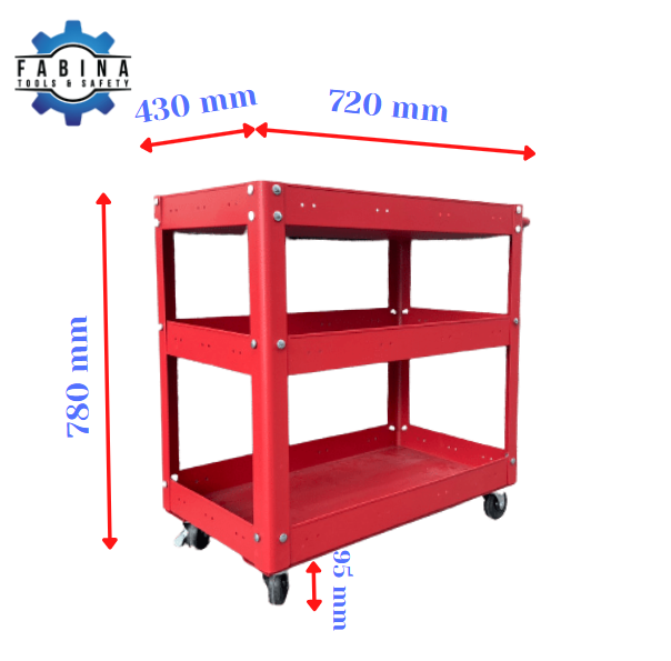 Gợi ý những xe đẩy dụng cụ phổ biến hiện nay