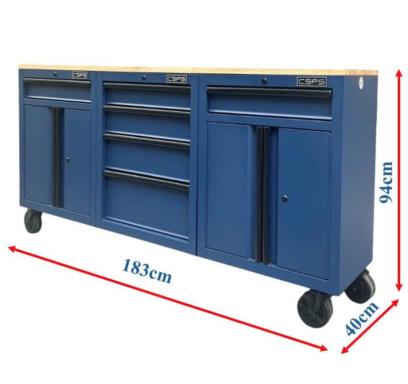 Hành trình tối ưu vận hành xưởng với tủ dụng cụ CSPS 183cm 06 hộc kéo
