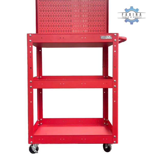 Một chiếc xe đẩy dụng cụ giúp người thợ làm việc nhẹ nhàng hơn như thế nào?