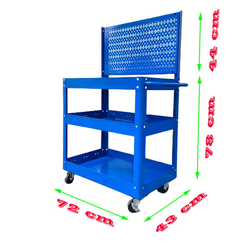 Những công dụng hữu ích của xe đẩy 3 tầng mà bạn chưa biết