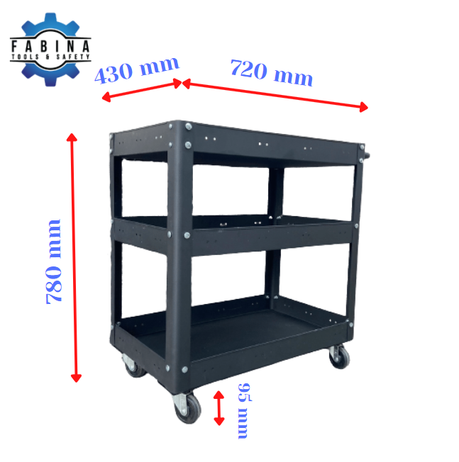 Những công dụng hữu ích của xe đẩy 3 tầng mà bạn chưa biết