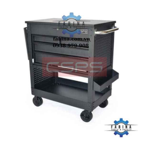 Sắp xếp đồ đạc khoa học với kệ thép 3 tầng