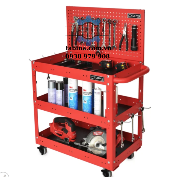 So sánh xe đẩy đồ nghề với các giải pháp lưu trữ dụng cụ thông thường