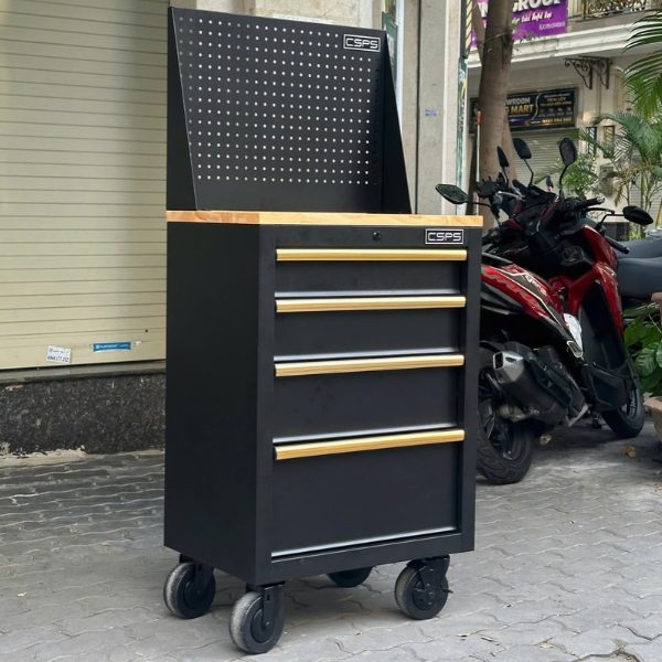 Tủ Dụng Cụ 61cm 4 Hộc Kéo Hỗ Trợ Công Việc Sửa Chữa Hằng Ngày Như Thế Nào?
