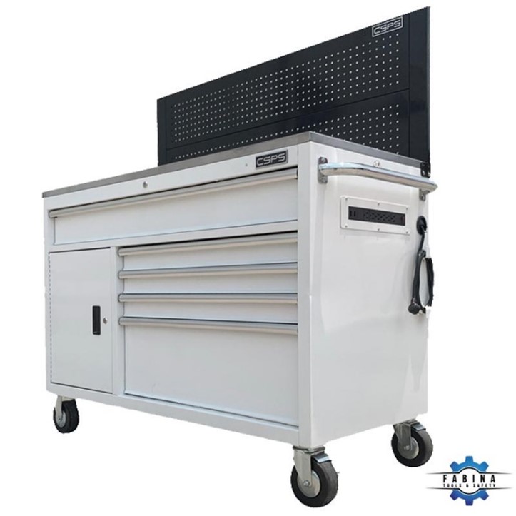 Tủ dụng cụ có bánh xe giúp tăng tốc độ thao tác trong xưởng như thế nào?