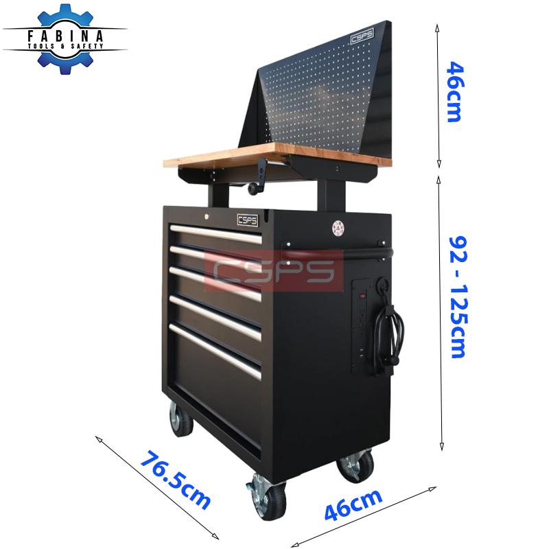 Tủ dụng cụ có bánh xe giúp tăng tốc độ thao tác trong xưởng như thế nào?