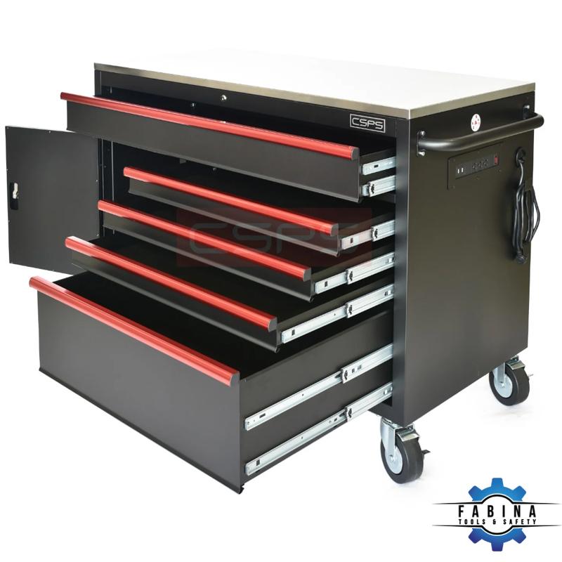 Tủ Đồ Nghề Có Bánh Xe Giúp Tăng Tính Linh Hoạt Khi Làm Việc