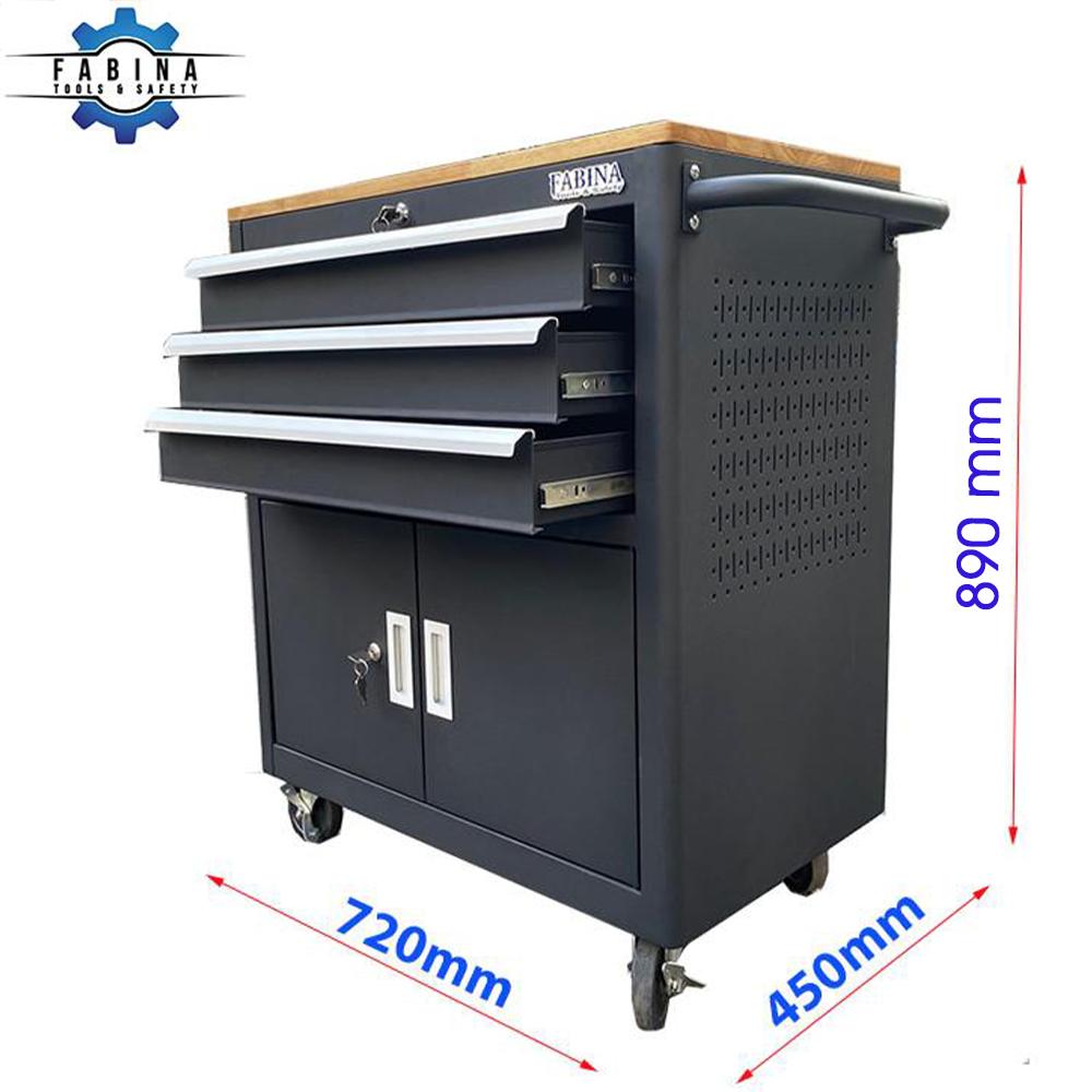 Bộ đôi tủ dụng cụ Fabina mới nhất: Nên chọn màu đen hay xanh dương?