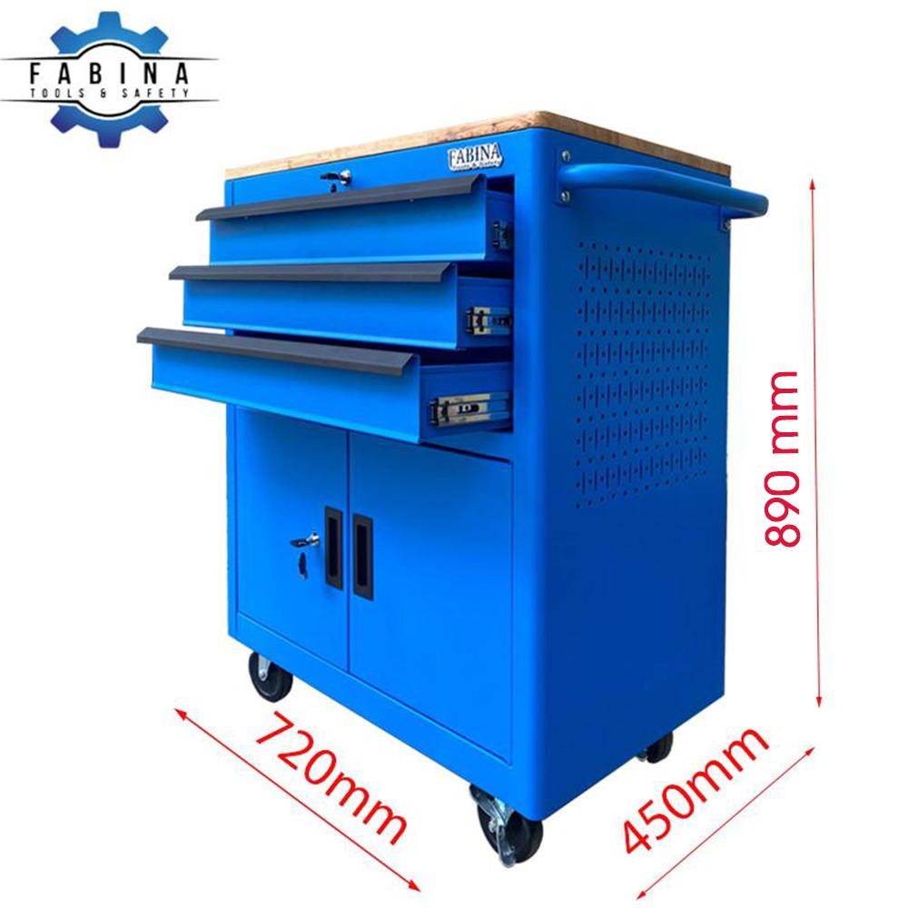 Bộ đôi tủ dụng cụ Fabina mới nhất: Nên chọn màu đen hay xanh dương?