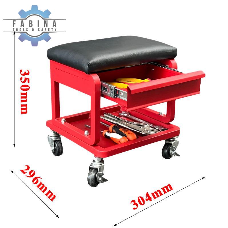 Ghế ngồi sửa chữa xe có ngăn kéo Fabina