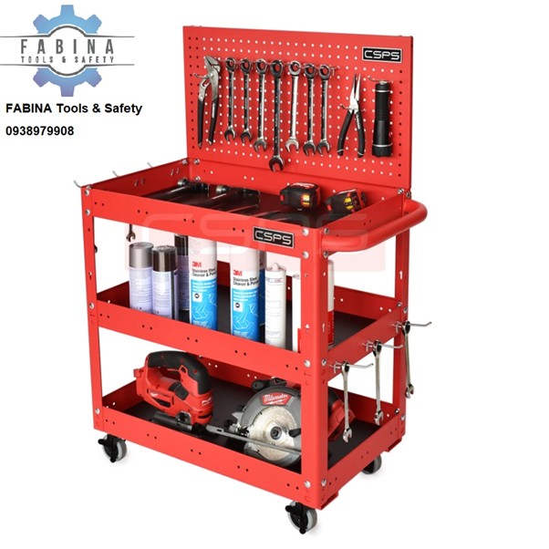 Góc làm việc gọn gàng chưa tới 5 phút với tủ dụng cụ 5 ngăn