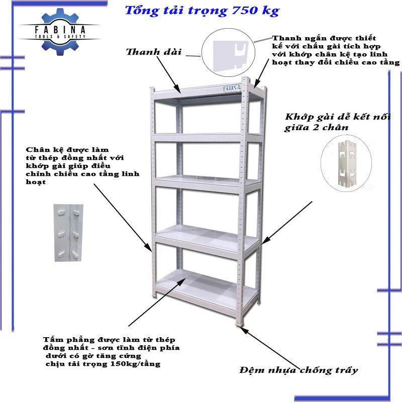 Kệ 5 Tầng Fabina Giải Pháp Gọn Gàng Cho Mọi Không Gian Làm Việc