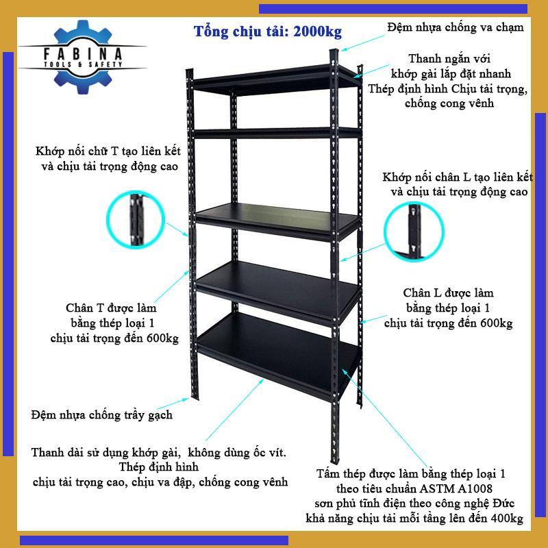 Kệ Văn Phòng 5 Tầng Đa Năng