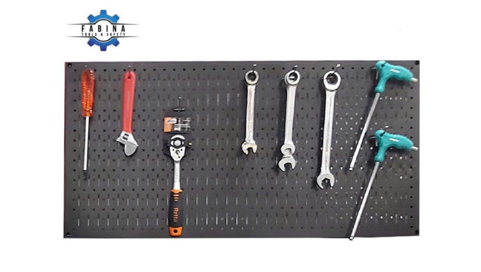 Tấm lưới pegboard treo dụng cụ Giải pháp lưu trữ cho không gian làm việc