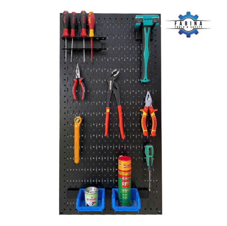 Tấm lưới pegboard treo dụng cụ Giải pháp lưu trữ cho không gian làm việc