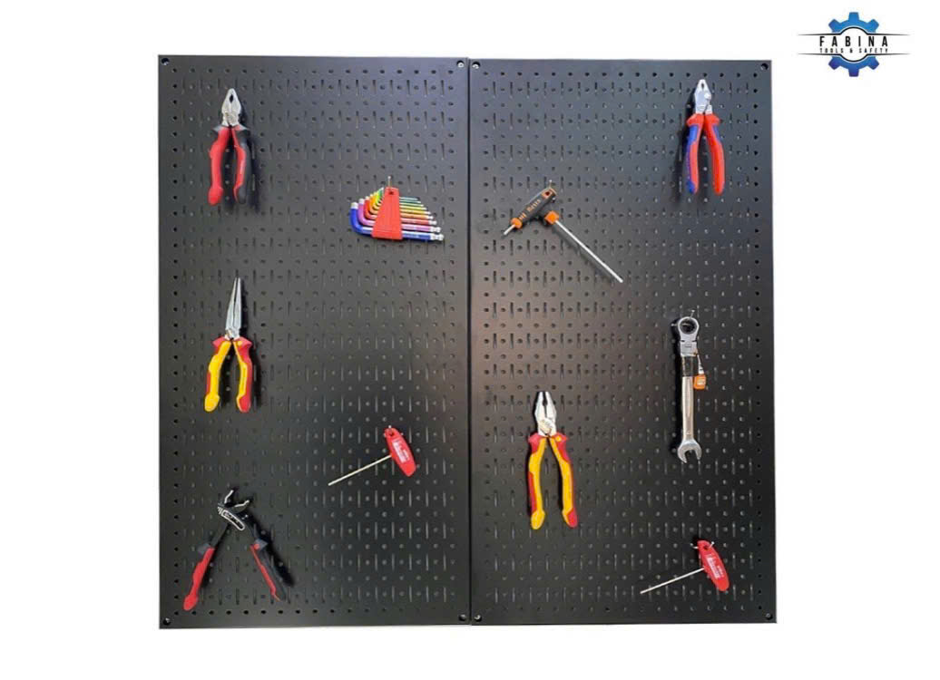 Tấm lưới pegboard treo dụng cụ Giải pháp lưu trữ cho không gian làm việc