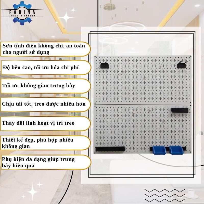 Tấm Lưới Treo Đồ Nghề Giúp Tối Ưu Không Gian, Dễ Dàng Quản Lý Dụng Cụ