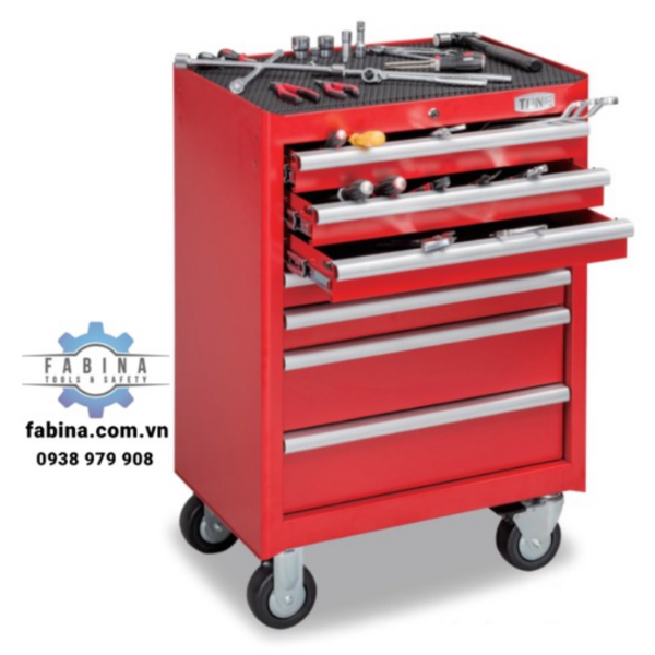 Tăng tuổi thọ dụng cụ gấp 3 lần với tủ dụng cụ 7 ngăn chống va đập