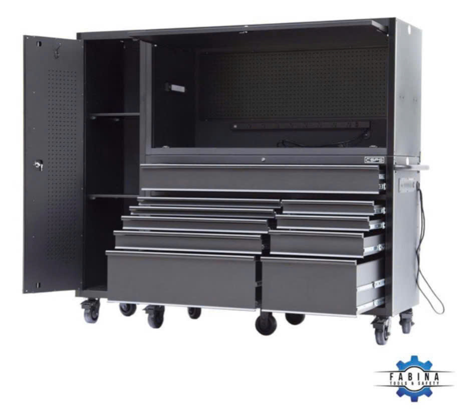 Thợ cơ khí tiết kiệm 1 giờ mỗi ngày nhờ tủ đựng dụng cụ đồ nghề