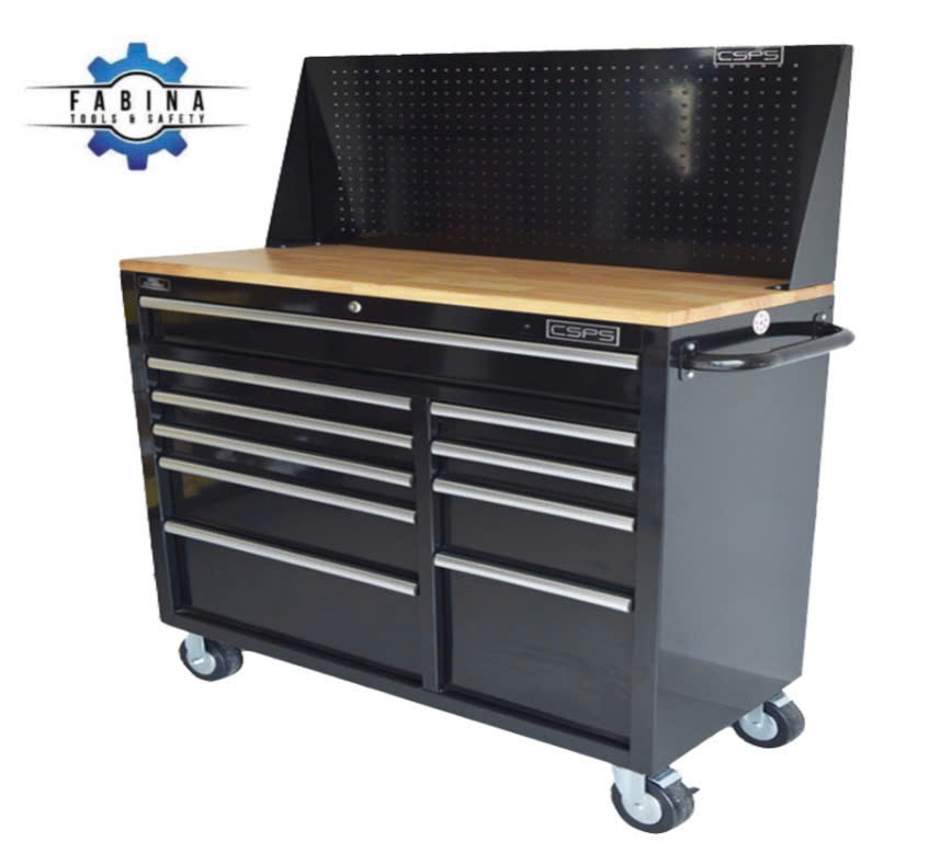 Tiết kiệm 30% thời gian tìm dụng cụ khi dùng tủ dụng cụ 10 ngăn