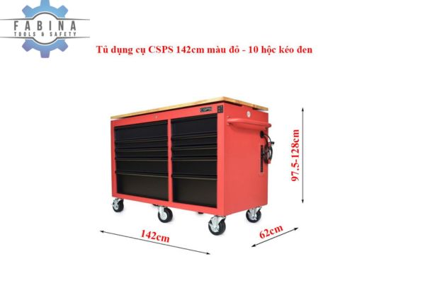 Top mẫu tủ dụng cụ 10 ngăn đẹp, chất lượng 2025