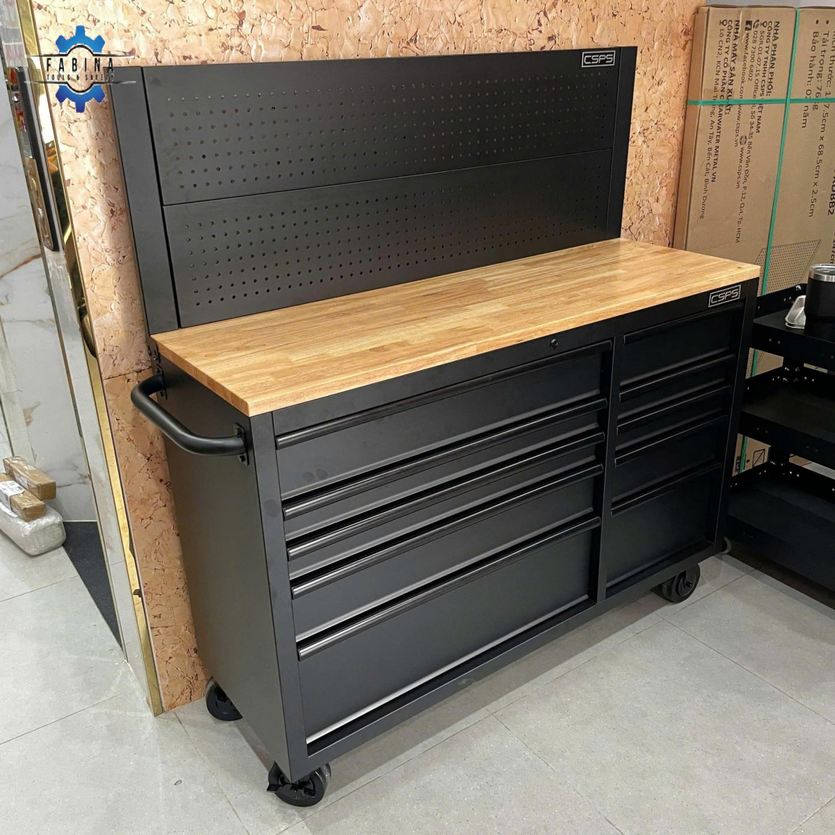 Tại sao thợ chuyên nghiệp lại khao khát sở hữu tủ 10 hộc kéo này?