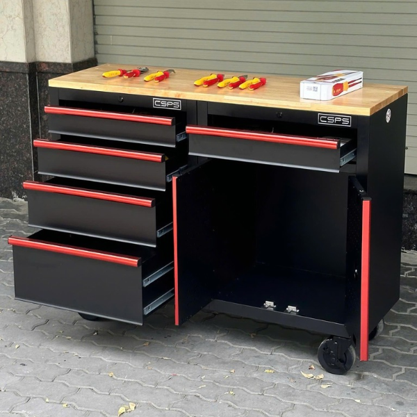 Tủ Đồ Nghề 2 Cánh 5 Ngăn Và Những Cách Khai Thác Không Gian Tủ