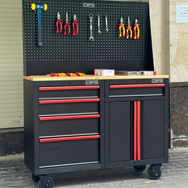 Tủ Đồ Nghề 2 Cánh 5 Ngăn Và Những Cách Khai Thác Không Gian Tủ