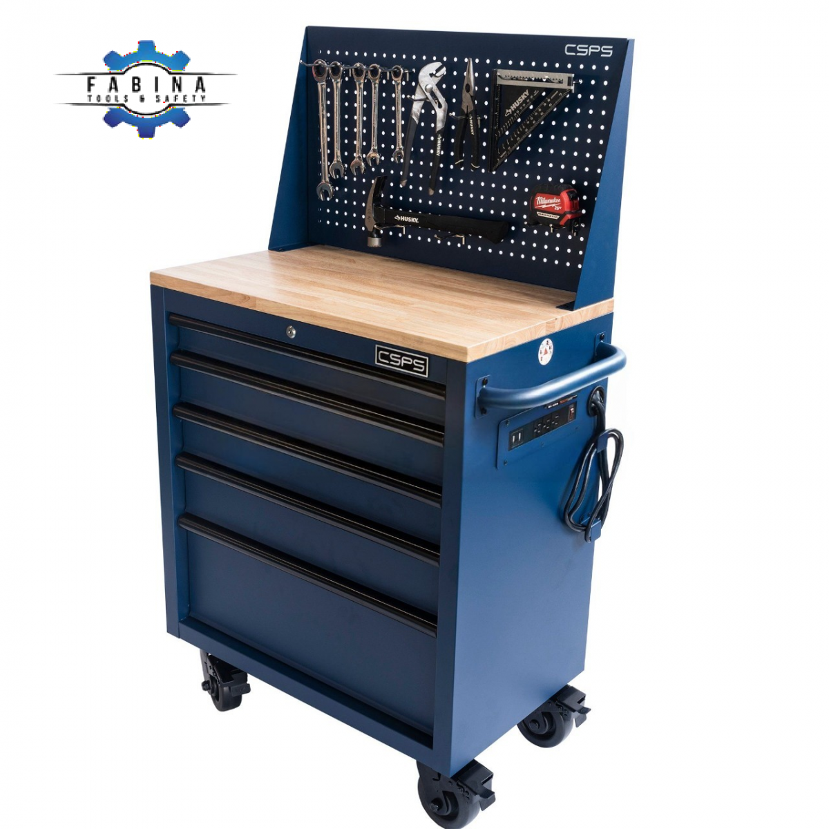 Tủ Đồ Nghề 5 Ngăn Rút Gọn - Thiết Kế Thông Minh Cho Gara Diện Tích Nhỏ