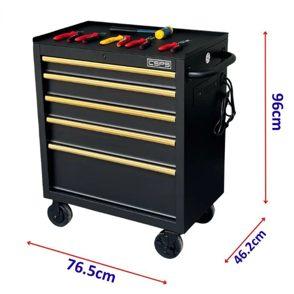 Tủ Đồ Nghề 5 Ngăn Và Cách Tận Dụng Từng Ngăn Kéo Hiệu Quả