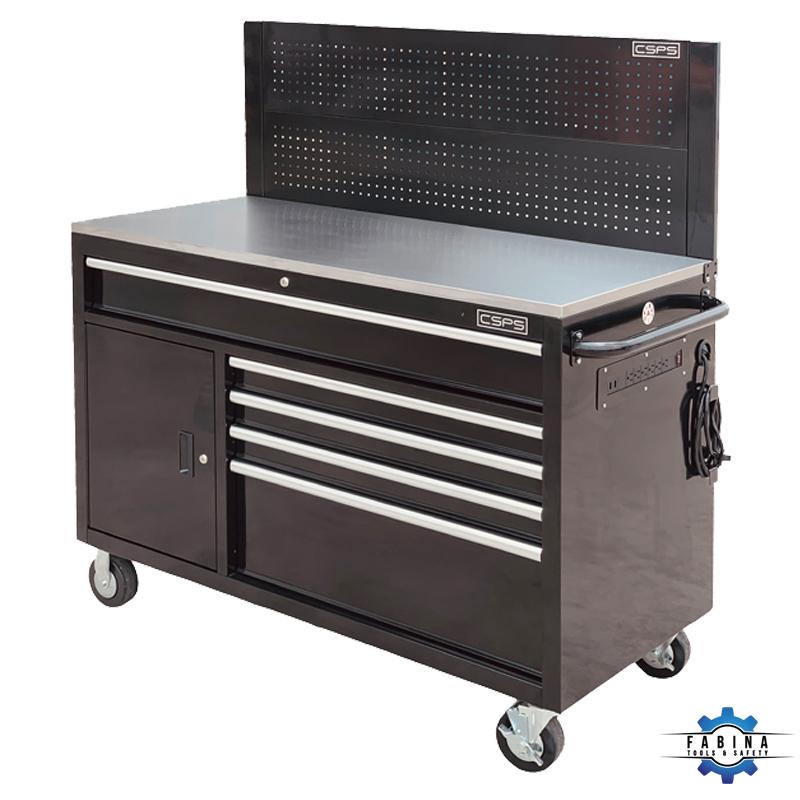 Tủ Đồ Nghề Kết Hợp Vách Lưới