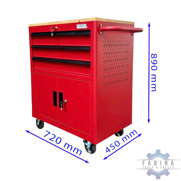 Tủ Đồ Nghề Sửa Chữa Ô Tô Cho Garage Hiện Đại