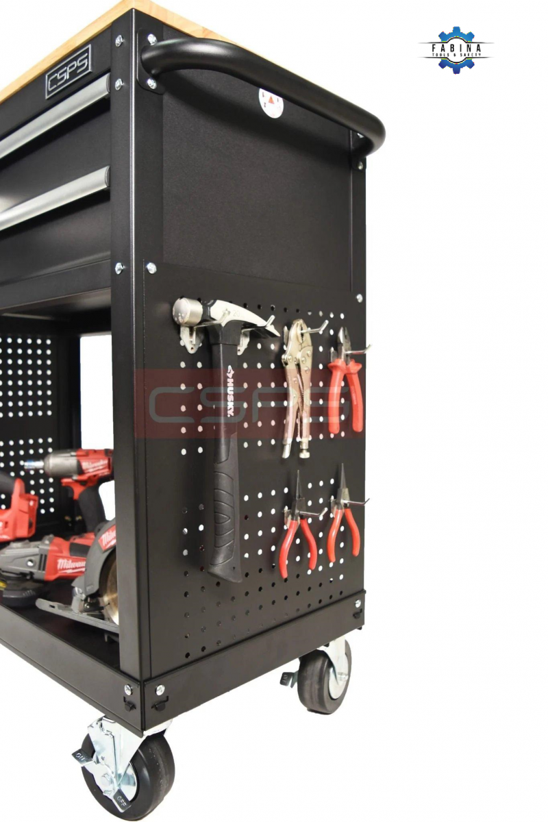 Tủ Đồ Nghề CSPS 03 Hộc Kéo Màu Đen Mờ: Giải Pháp Lưu Trữ Đẳng Cấp Mỹ Cho Người Thợ Việt