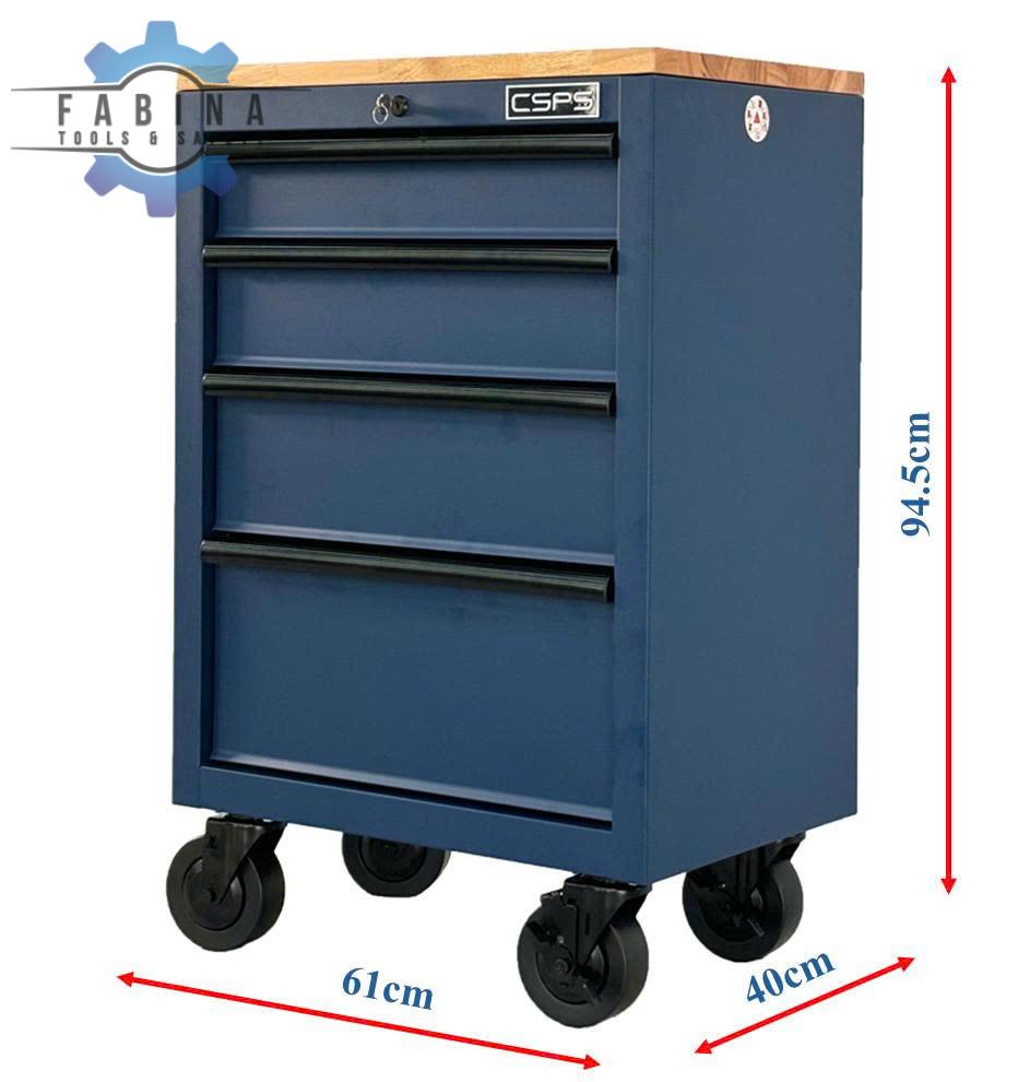 Bánh Xe Di Động - Mặt Ván Gỗ Kiêm Bàn Làm Việc