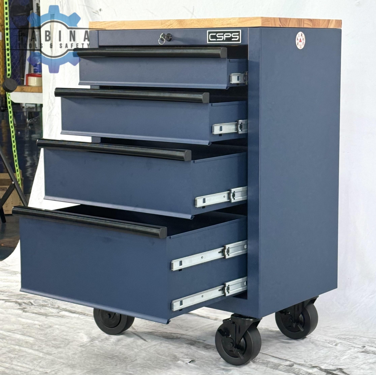 Bánh Xe Di Động - Mặt Ván Gỗ Kiêm Bàn Làm Việc