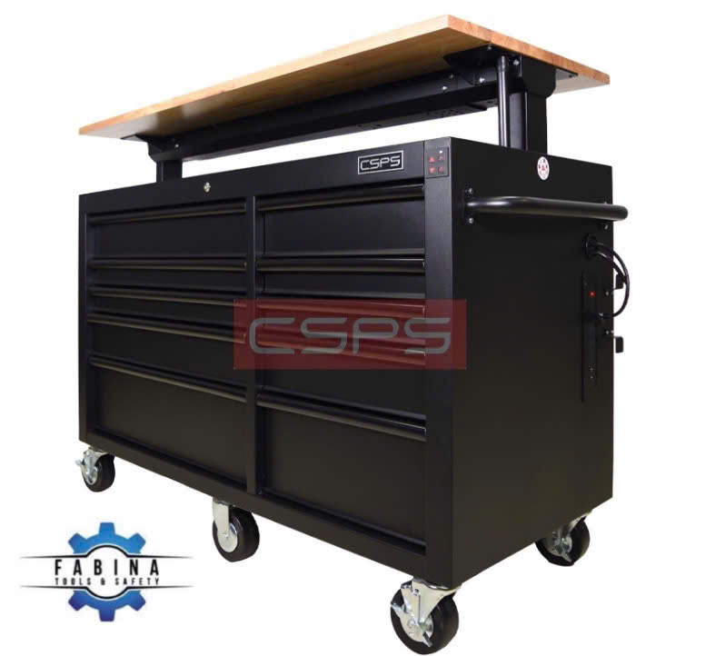 Tủ dụng cụ 10 ngăn giải quyết tình trạng ngăn nhỏ quá tải