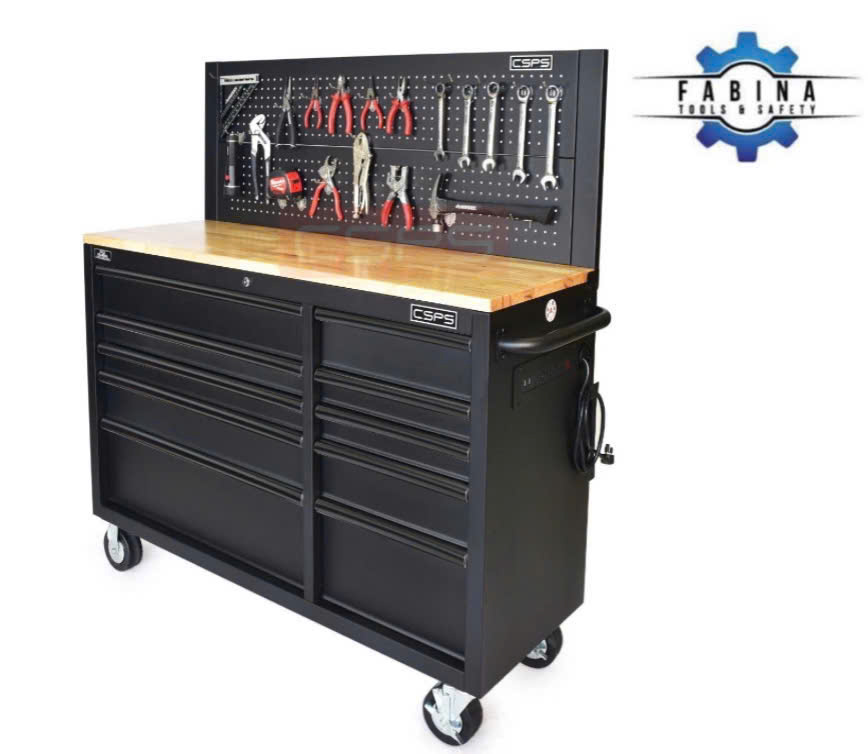 Tủ dụng cụ 10 ngăn giải quyết tình trạng ngăn nhỏ quá tải