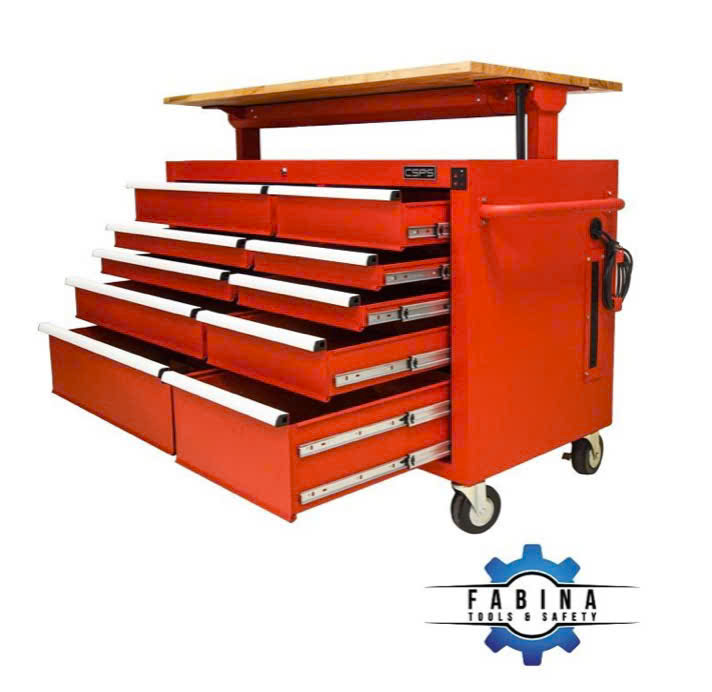 Tủ Dụng Cụ 10 Ngăn Dành Cho Những Xưởng Không Muốn Bị Gián Đoạn Khi Làm Việc