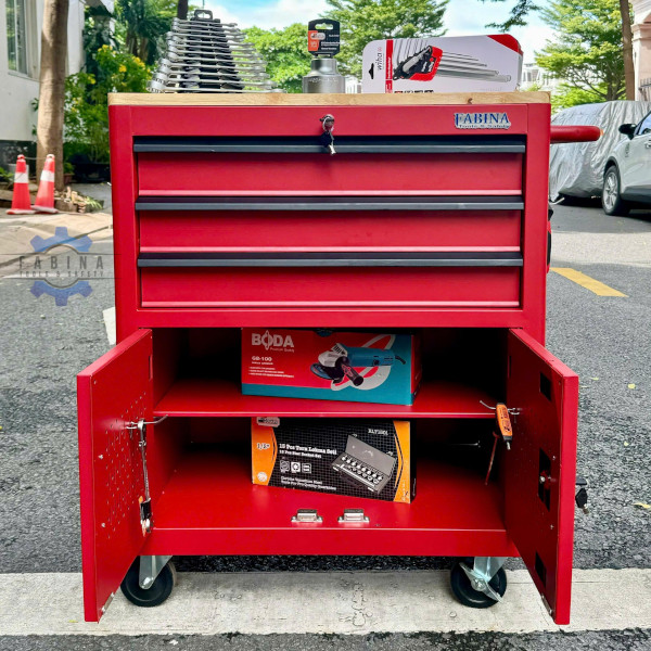 Một Ngày Của Người Thợ Chuyên Nghiệp Với Tủ Dụng Cụ Đồ Nghề 