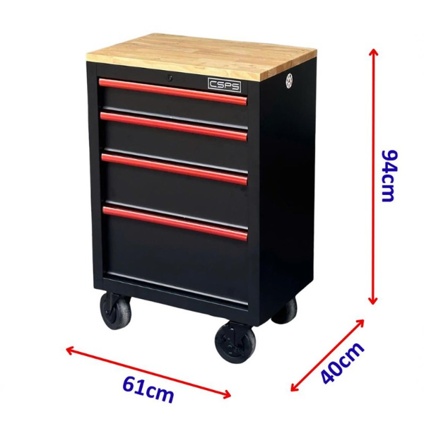 Tủ Dụng Cụ 4 Hộc Kéo: Phương Án Lưu Trữ Cho Nhiều Loại Đồ Nghề