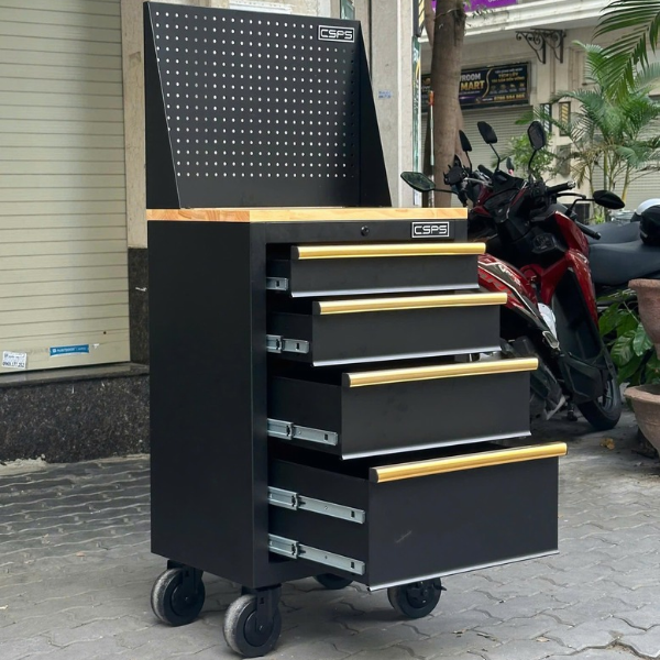 Tủ Dụng Cụ 4 Hộc Kéo: Phương Án Lưu Trữ Cho Nhiều Loại Đồ Nghề