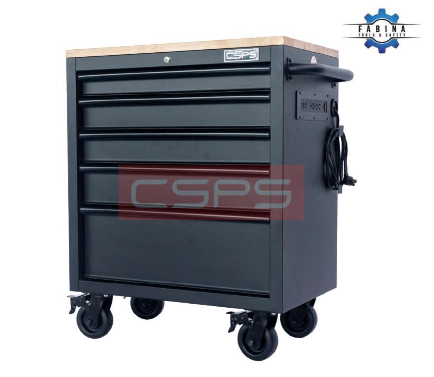 Tủ dụng cụ 5 ngăn: Giải pháp lưu trữ gọn nhẹ cho thợ kỹ thuật hiện đại