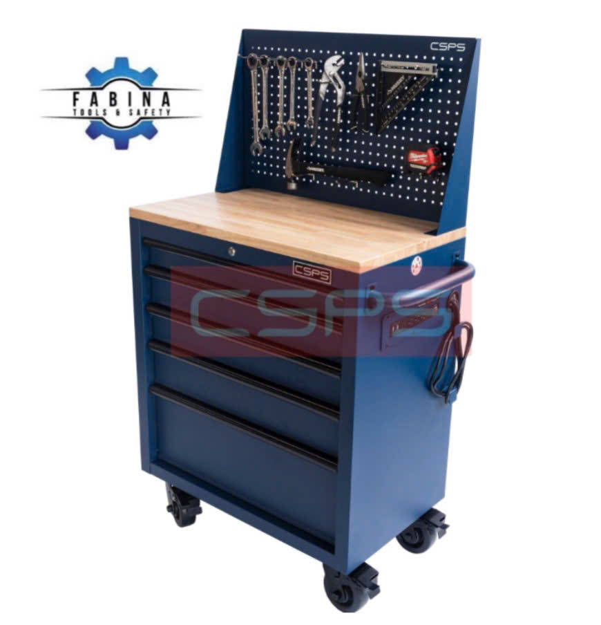 Tủ dụng cụ 5 ngăn: Giải pháp lưu trữ gọn nhẹ cho thợ kỹ thuật hiện đại