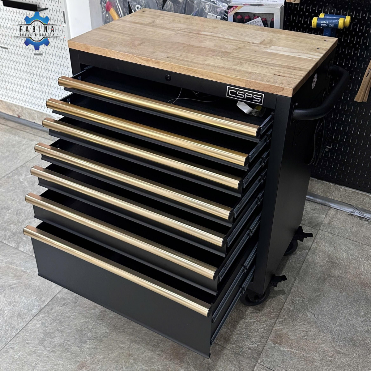 Ngừng thất lạc đồ nghề với siêu phẩm tủ dụng cụ 7 ngăn chuyên nghiệp