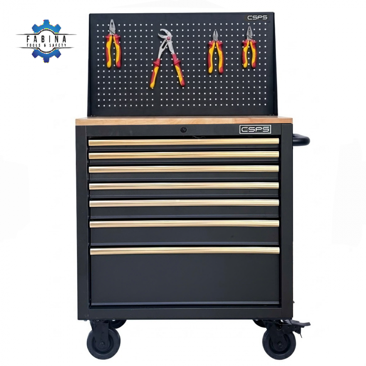 Ngừng thất lạc đồ nghề với siêu phẩm tủ dụng cụ 7 ngăn chuyên nghiệp